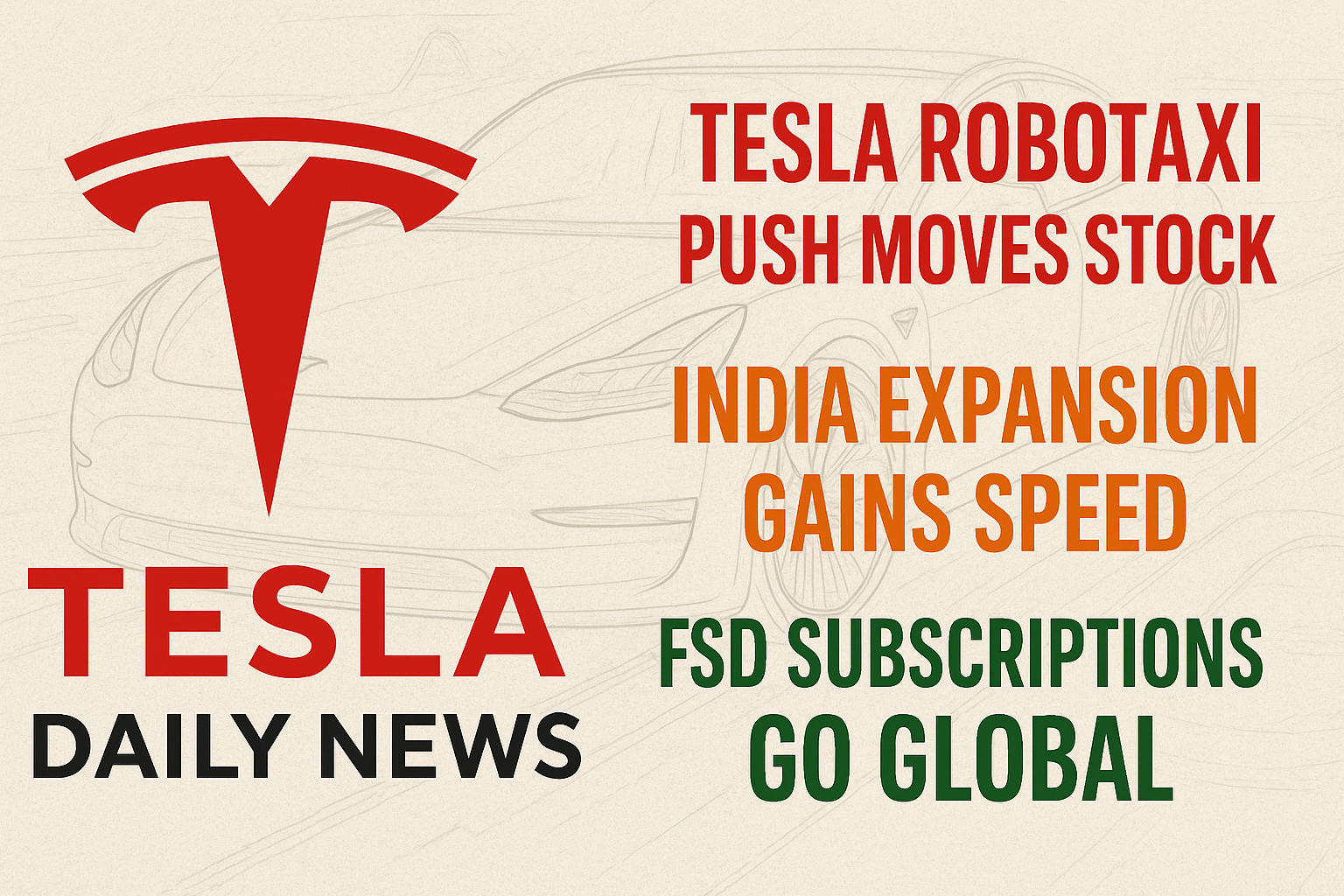 2026-05-24 Tesla News - Robotaxi Earnings, India Expansion, FSD Subscription, Sofia Showroom episode artwork