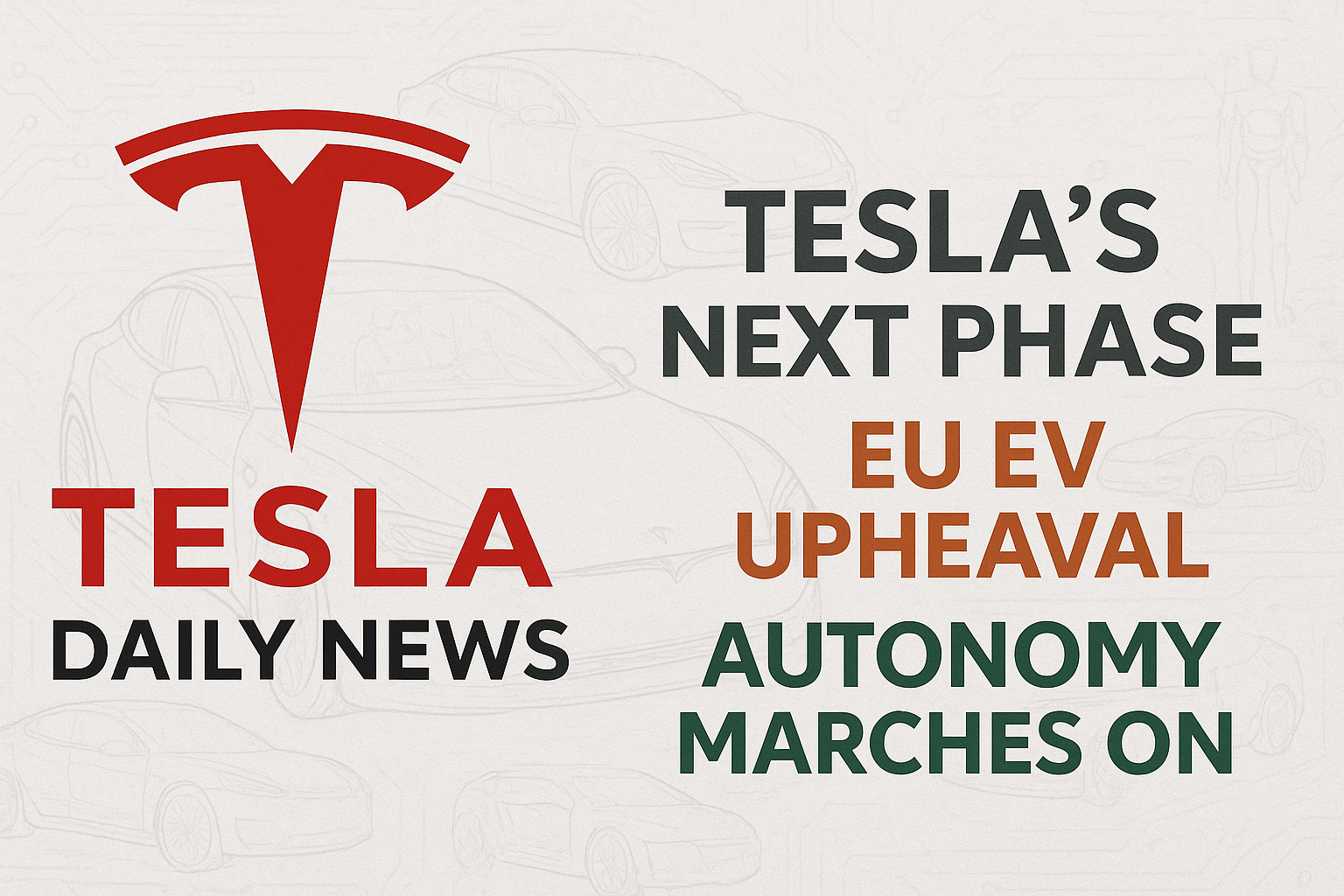 Tesla News - Q2 Delivery Beat, EU Tariffs, FSD Expansion episode artwork